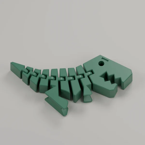Flexi Rex – verstärkte Gelenke – digitale Vorschau, kein Produktfoto